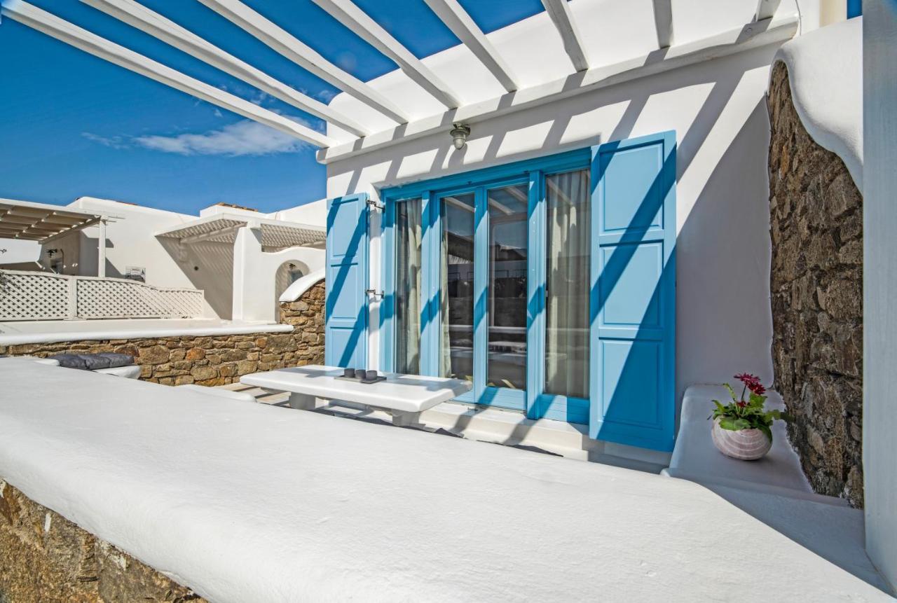 Mimosa Retreat Mykonos Appartement Ornos  Buitenkant foto